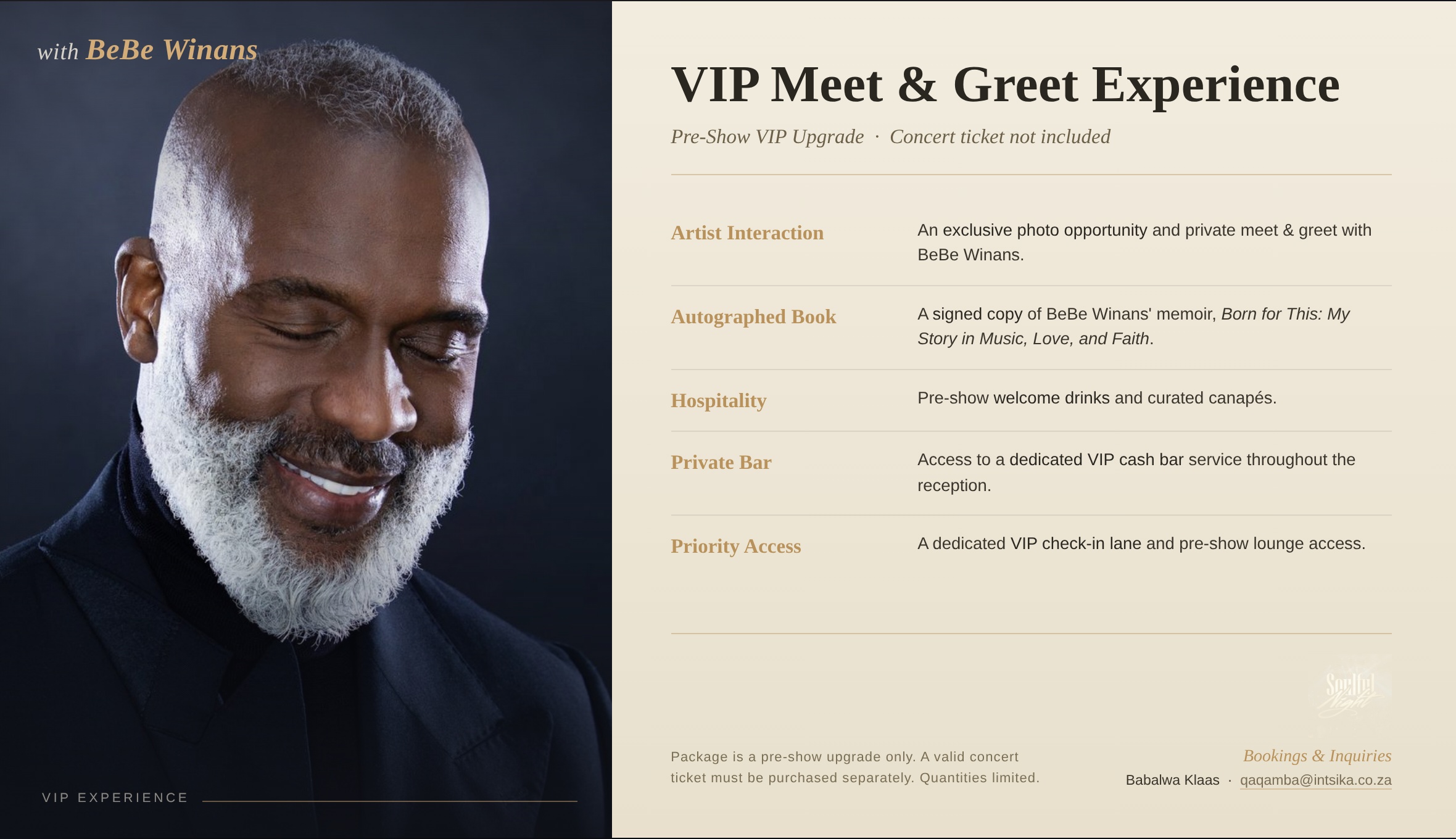VIP Meet & Greet Experience